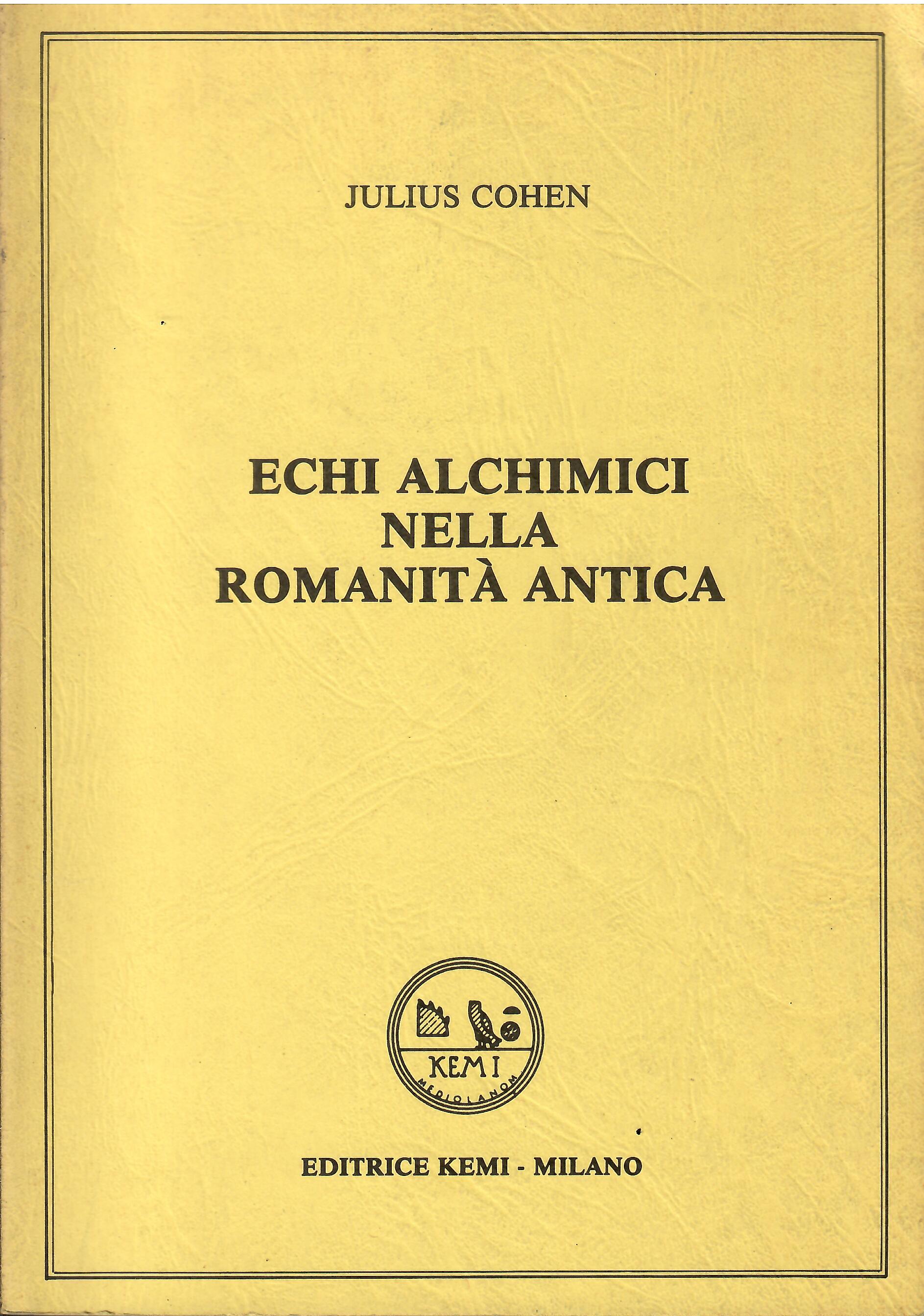 Echi alchimici nella romanità antica