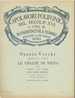 Le veglie di Siena (1604), ovvero i vari umori della musica moderna a tre a quattro a cinque a sei voci