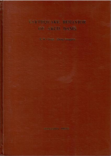 Earthquake behavior of arch dams - copertina
