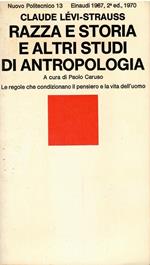 Razza e storia e altri studi di antropologia