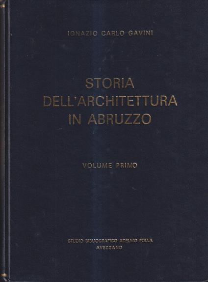 Storia dell'architettura in Abruzzo - 2 voll - copertina