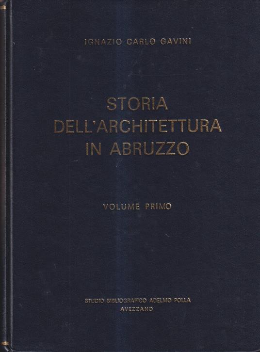 Storia dell'architettura in Abruzzo - 2 voll - copertina