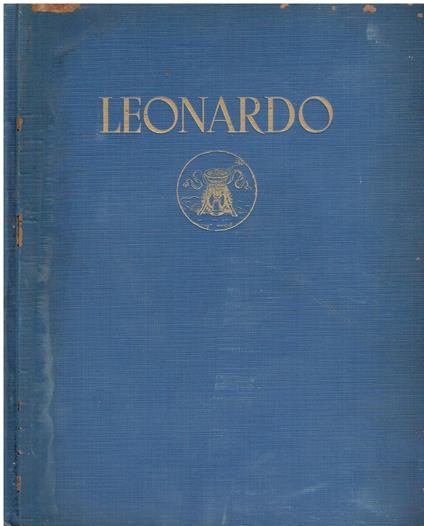 Leonardo. Saggi e ricerche - Achille Marazza - copertina