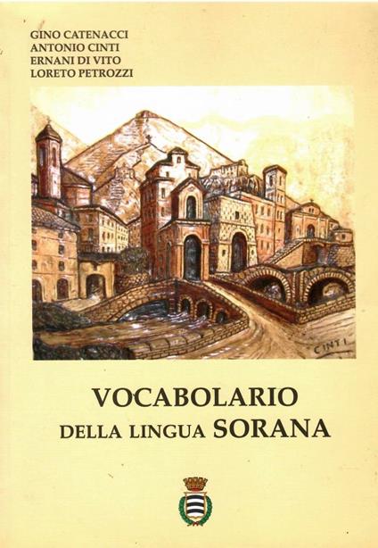 Vocabolario della lingua sorana - copertina