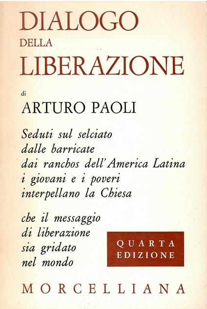 Dialogo della liberazione - Arturo Paoli - copertina