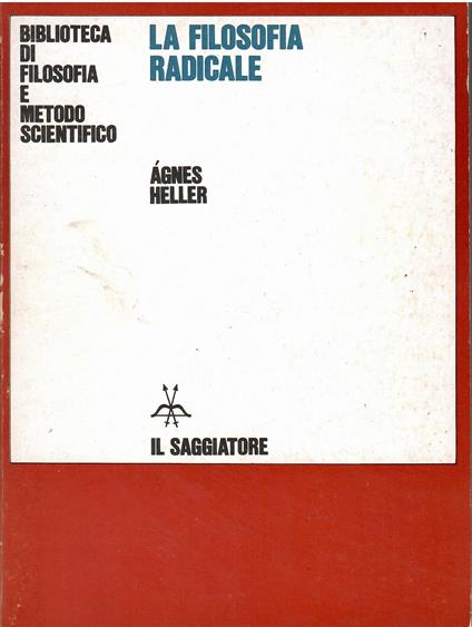 La filosofia radicale - copertina