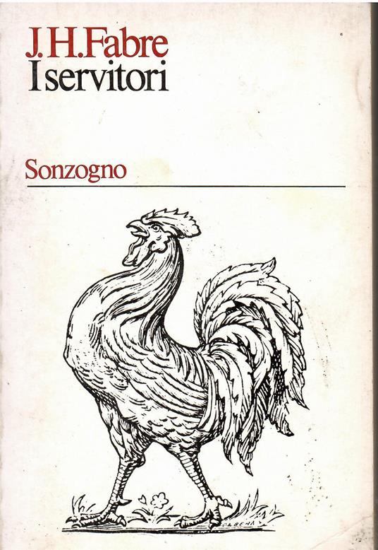 I servitori - Jean-Henri Fabre - copertina