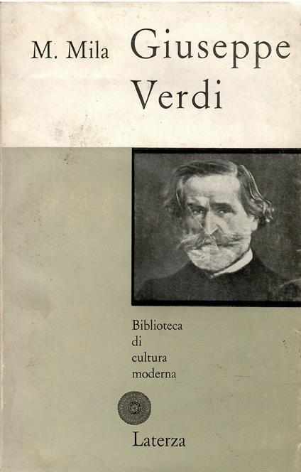 Giuseppe Verdi - Massimo Mila - copertina
