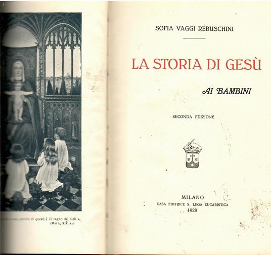 La storia di Gesù ai bambini - copertina