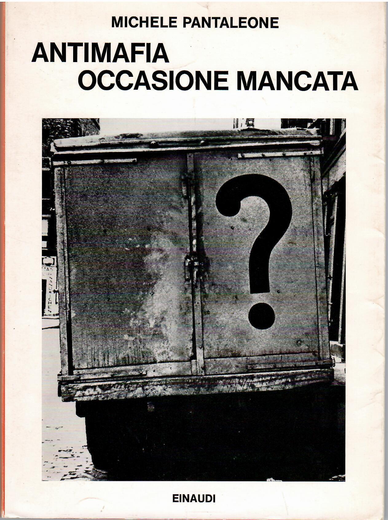 Antimafia: occasione mancata