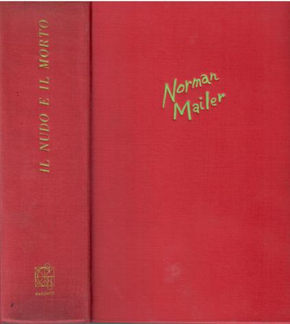 Il nudo e il morto - Norman Mailer - copertina
