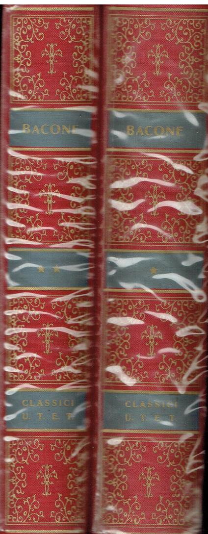 Scritti politici giuridici e storici - Francesco Bacone - copertina