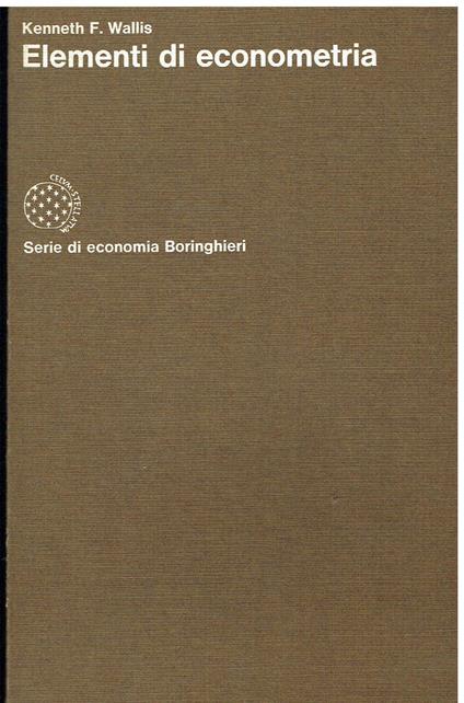 Elementi di econometria - copertina