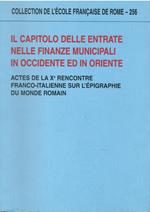 Il capitolo delle entrate nelle finanze municipali in occidente ed in oriente