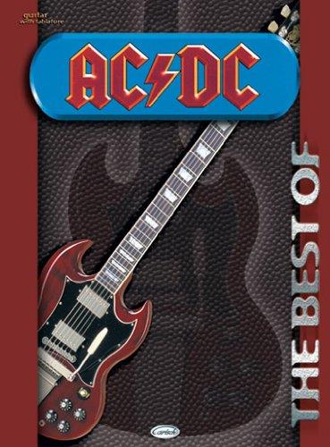 ACDC the best of (with guitar tablature) - copertina