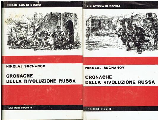Cronache della rivoluzione russa - Nikolaj Suchanov - copertina