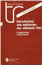 Introduction aux methodes des elements finis