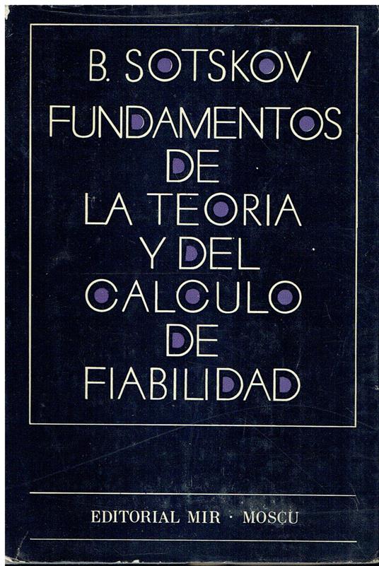 Fundamentos de la teoria y del calculo de fiabilidad - copertina