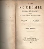 Traitè de chimie minerale et organique