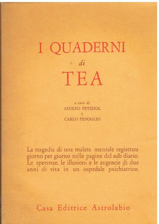 I quaderni di Tea - copertina