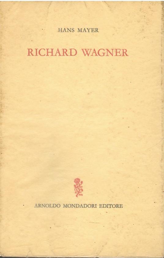 Richard Wagner - Hans Mayer - copertina