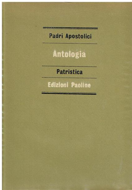 Antologia - copertina