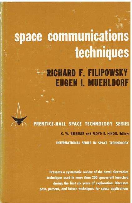 Space Communications Techniques Prentice-Hall International Series in Space Technology - copertina