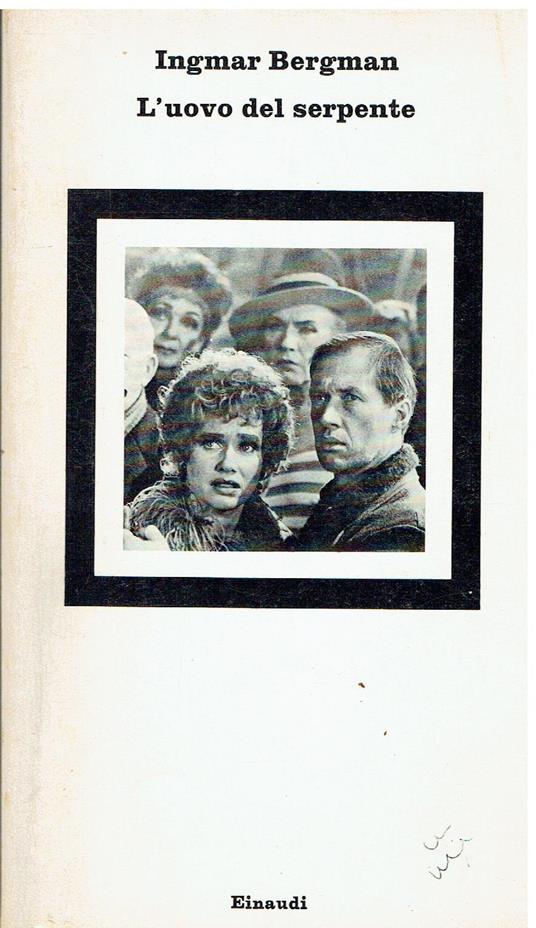 L' uovo del serpente - Ingmar Bergman - copertina