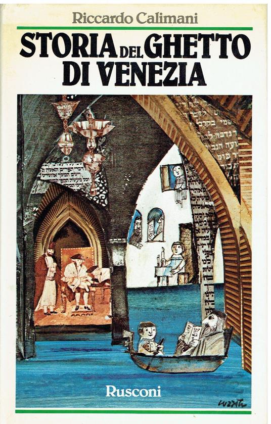Storia del ghetto di Venezia - Riccardo Calimani - copertina