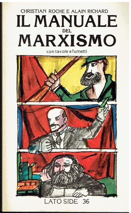 Il manuale del marxismo con tavole a fumetti - copertina