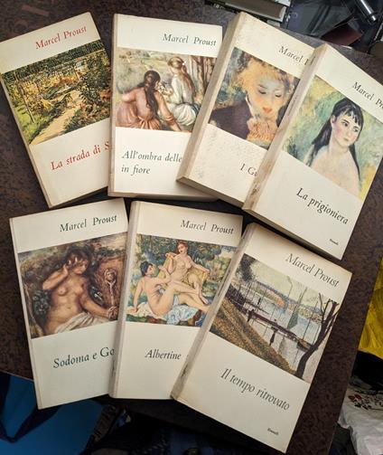 Alla ricerca del tempo perduto - Marcel Proust - copertina