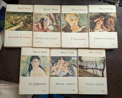 Alla ricerca del tempo perduto - Marcel Proust - copertina