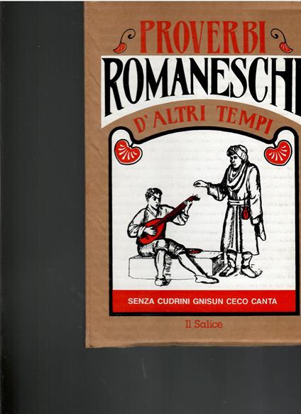 Proverbi romaneschi d'altri tempi - Franco Fava - copertina