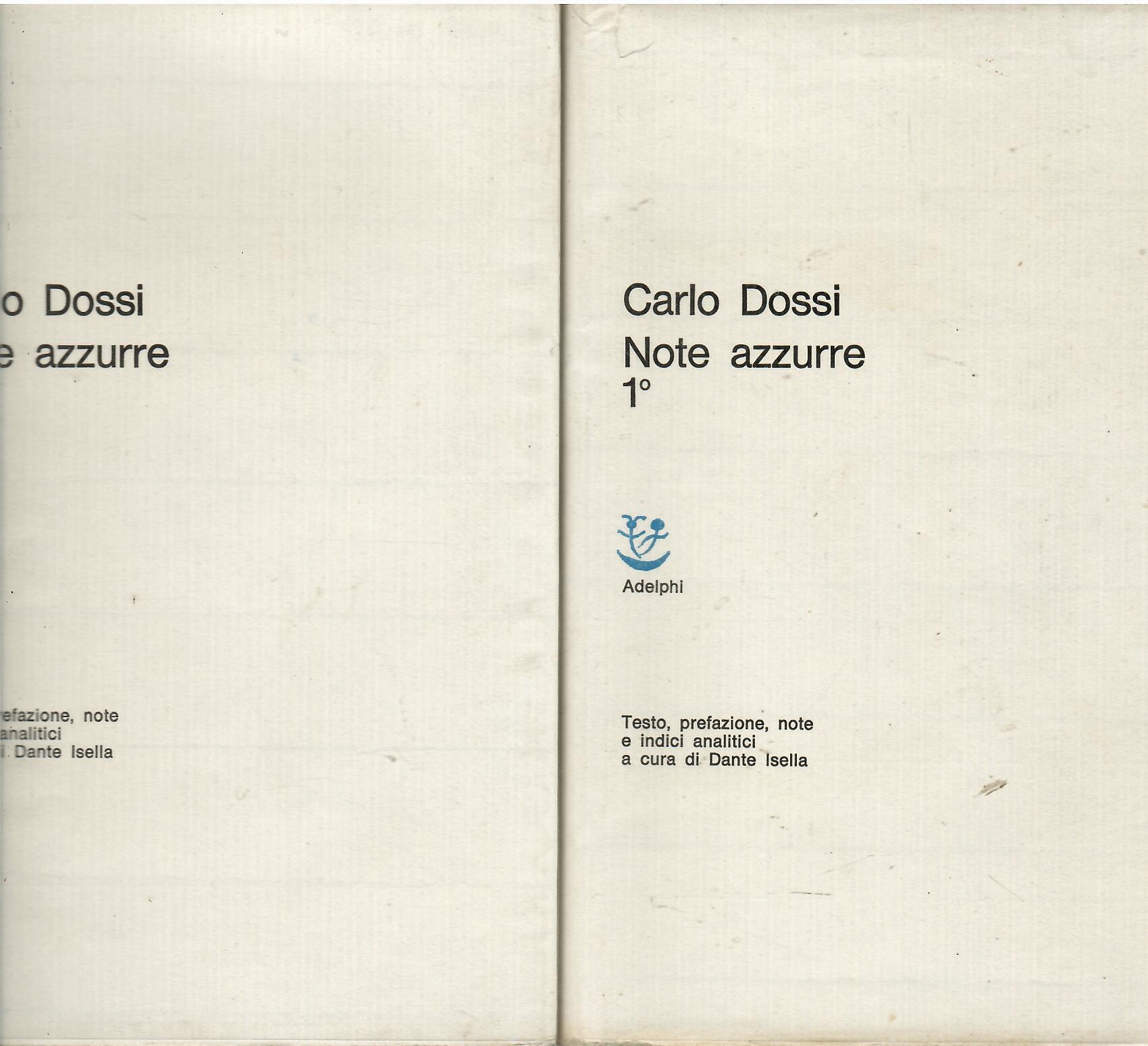 Note azzurre