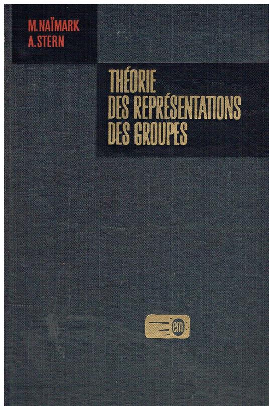 Theorie des representations des groupes - copertina