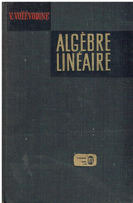 Algebre Lineaire - copertina
