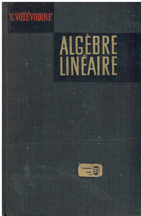 Algebre Lineaire - copertina