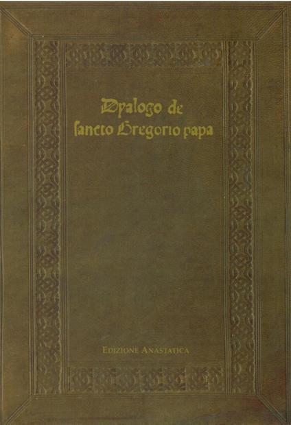 Dyalogo de Fancto Gregorio Papa - copertina