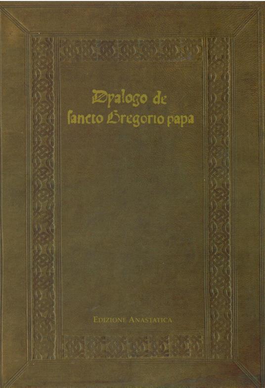 Dyalogo de Fancto Gregorio Papa - copertina