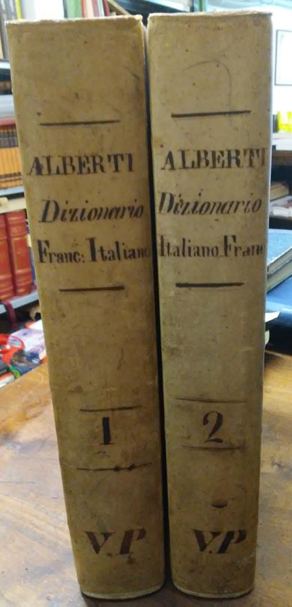 Grand Dictionnaire Francois - Italien (Tomo I) + Grande dizionario Italiano-Francese (Tomo II) - copertina