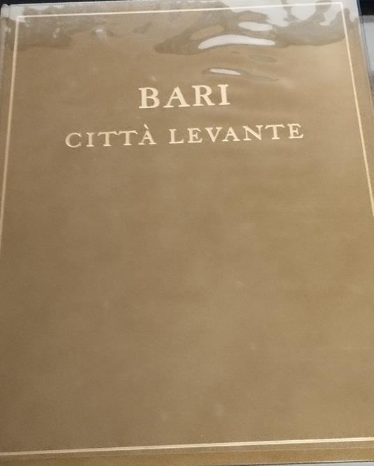 Bari città levante - copertina