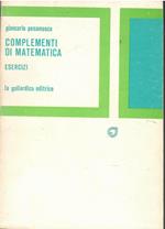 Complementi di matematica. Esercizi