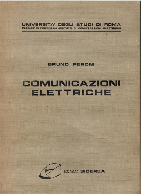 Comunicazioni elettriche - copertina