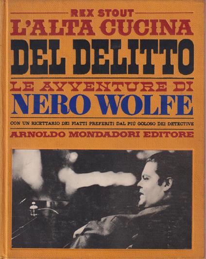 L' alta cucina del delitto - Rex Stout - copertina