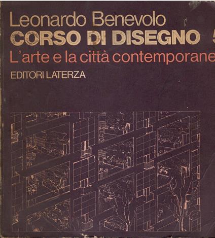 Corso di Disegno 5 - Leonardo Benevolo - copertina