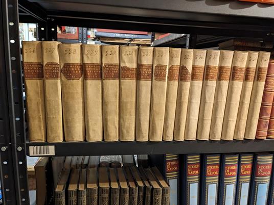 Dizionario universale delle arti e delle scienze - 10 tomi + 6 di supplementi - copertina