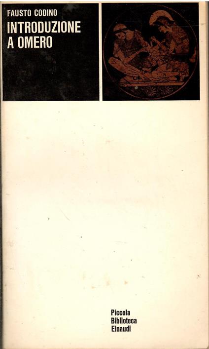 Introduzione a Omero - Fausto Codino - copertina