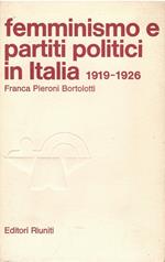 Femminismo e partiti politici in Italia (1919-1926)