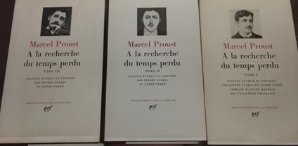 Marcel Proust: A la recherche du temps perdu (Complet 3 tomes: Tomes I, II, III) - Marcel Proust - copertina