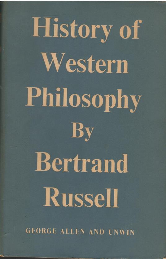 History of Western Philosophy - copertina
